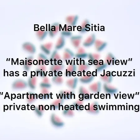 Bella Mare Sitia Apartment Exterior photo